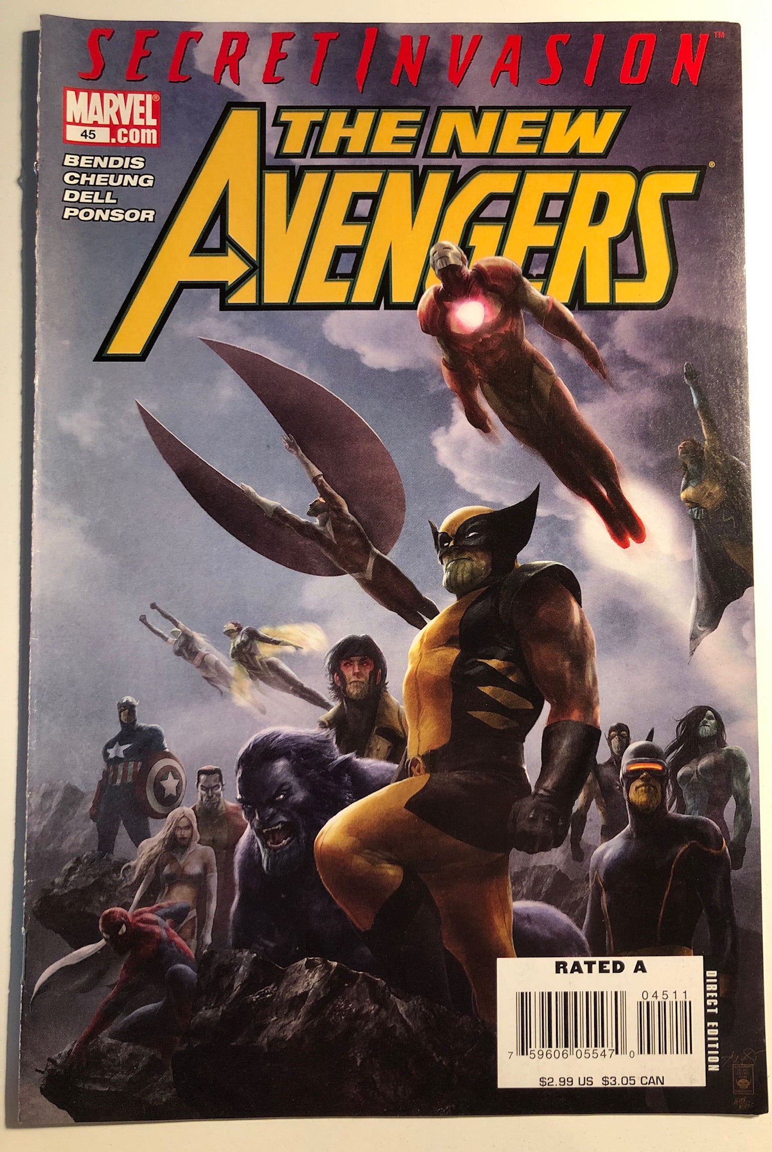 NEW AVENGERS 45