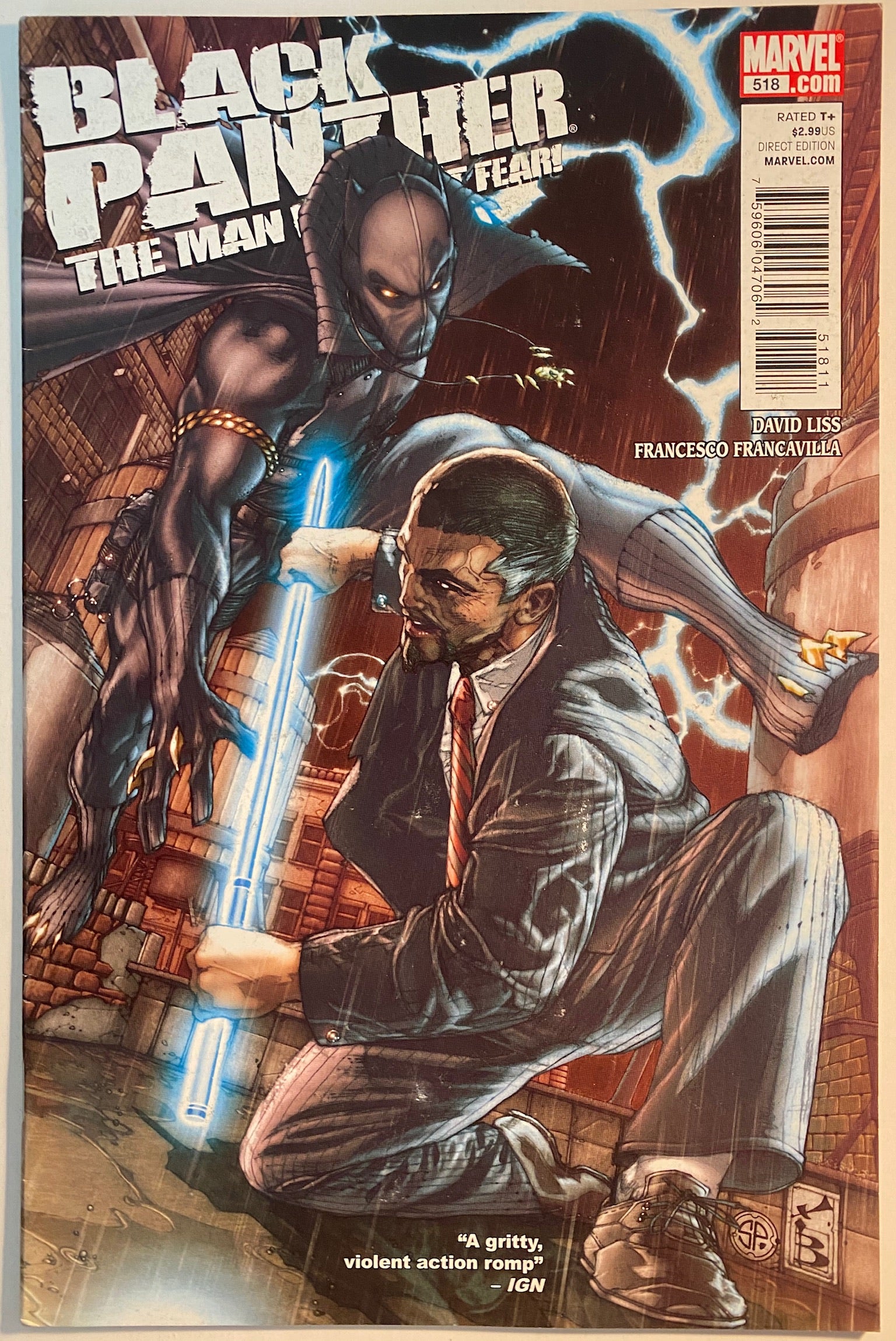 BLACK PANTHER: THE MAN WITHOUT FEAR 518